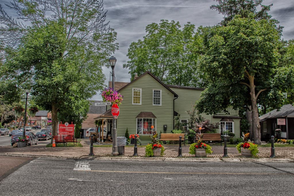 Kleinburg Ontario - Canada - Hawthorne House - HIstorical House