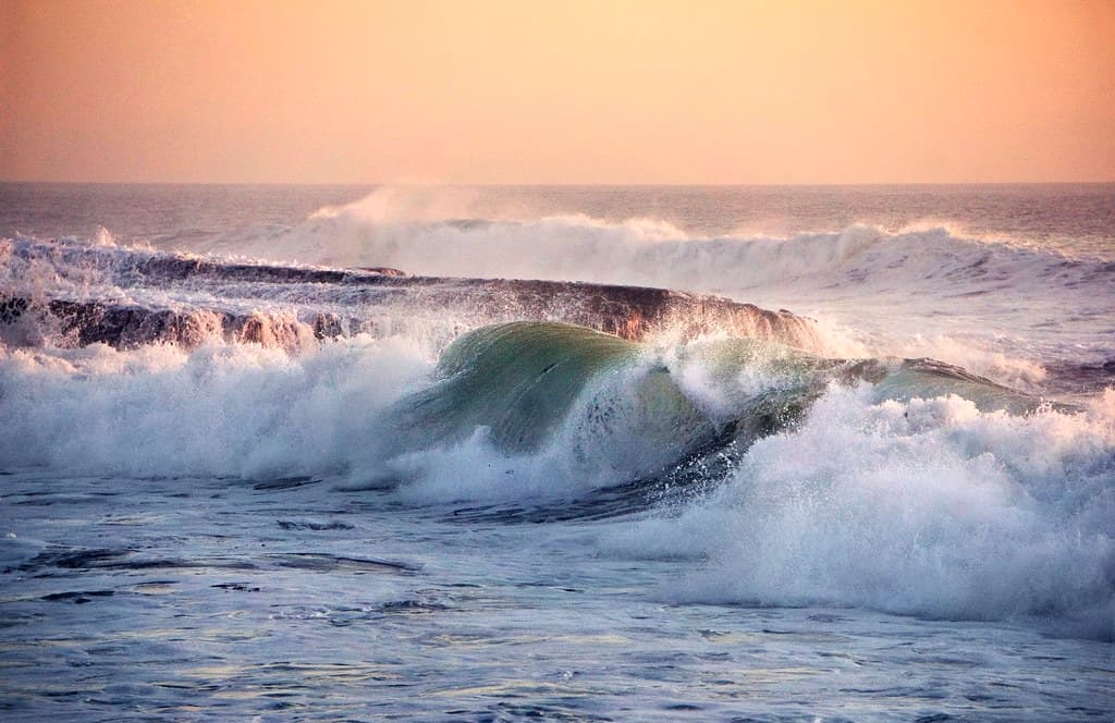 You are only coming through in waves