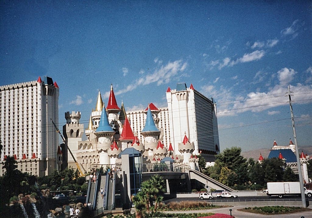 Las Vegas Nevada - Excalibur Hotel and Casino - Vintage