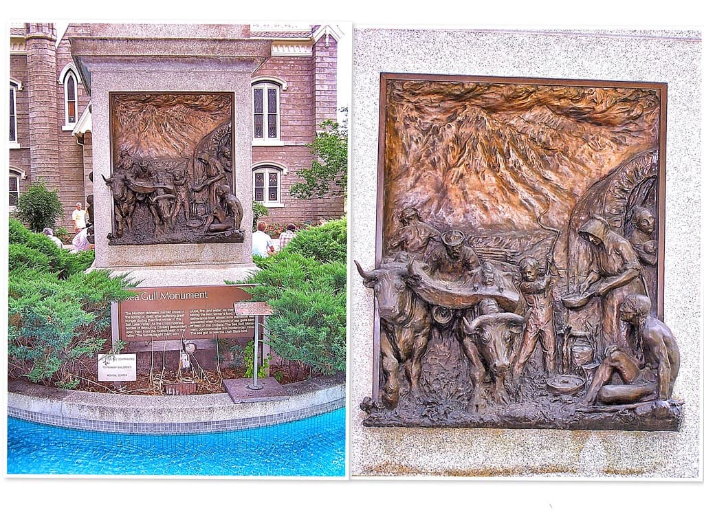 Salt Lake City - Utah - Sea Gull Monument  - Historic