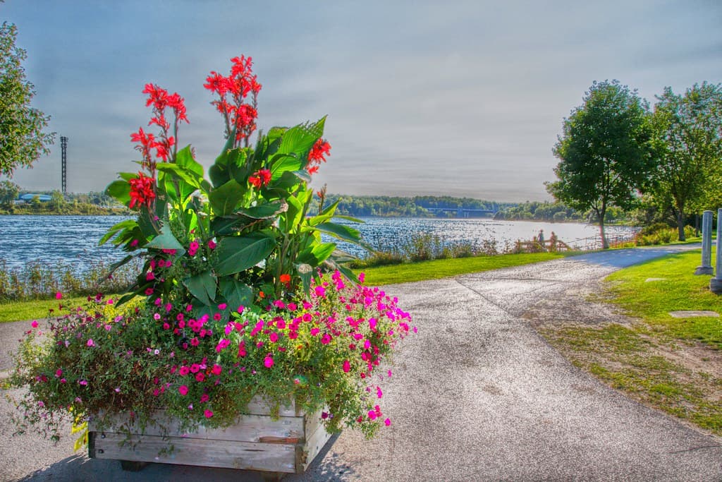Cornwall Ontario - Canada - The Harbor to College Waterfront  - Historic