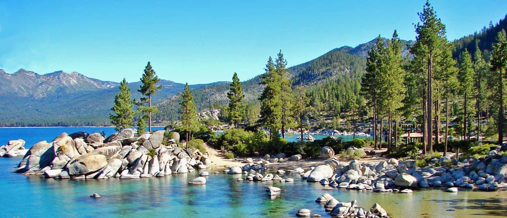 Tranquility at Sand Harbor, Lake Tahoe, NV 9-10