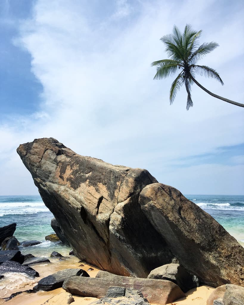 Dalawella Rock Beach