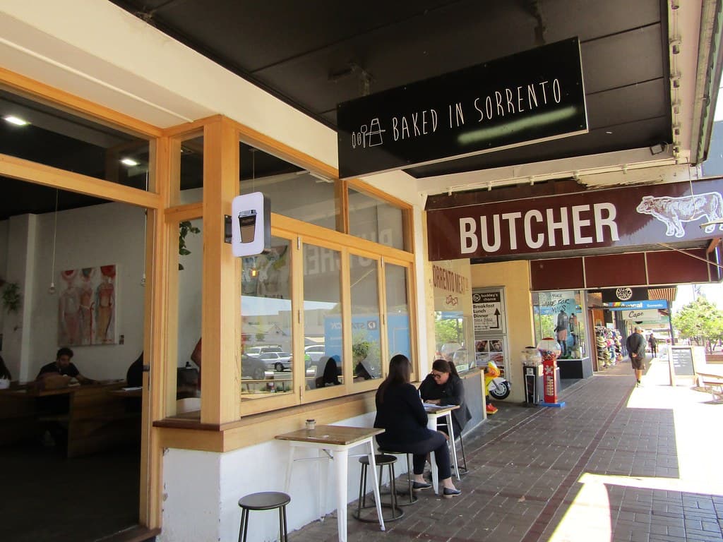 'Baked in Sorrento' store front