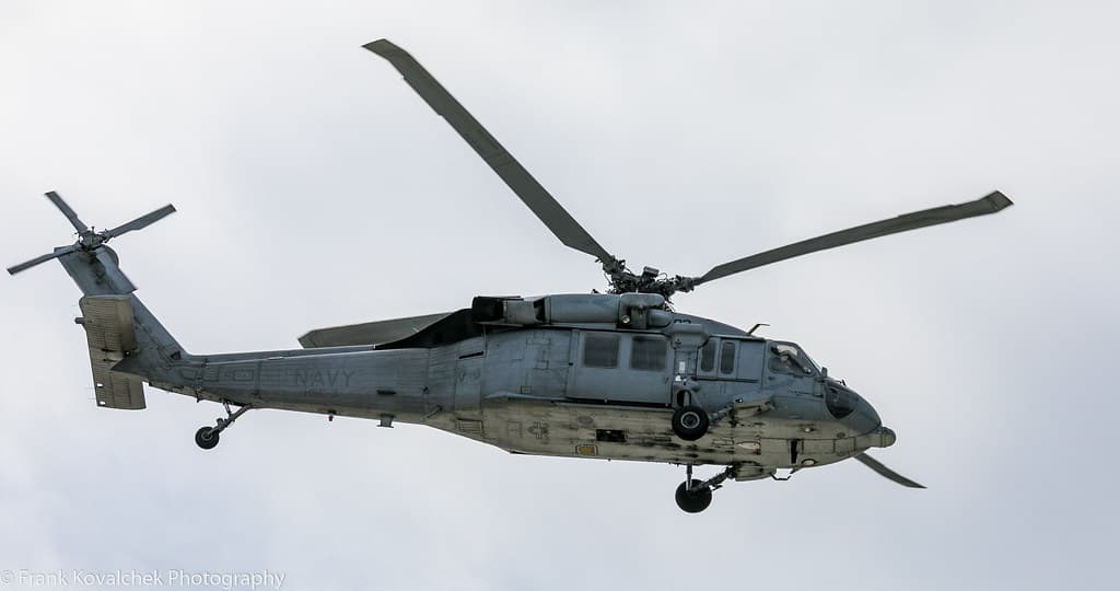 The only helicopter we saw the entire time