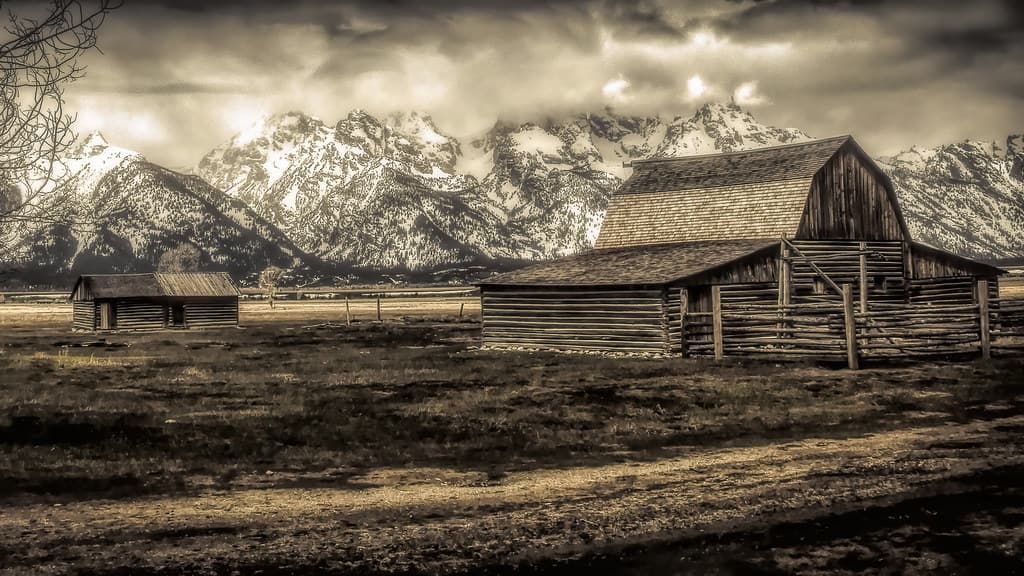 Mormon Row Barn  - Wyoming