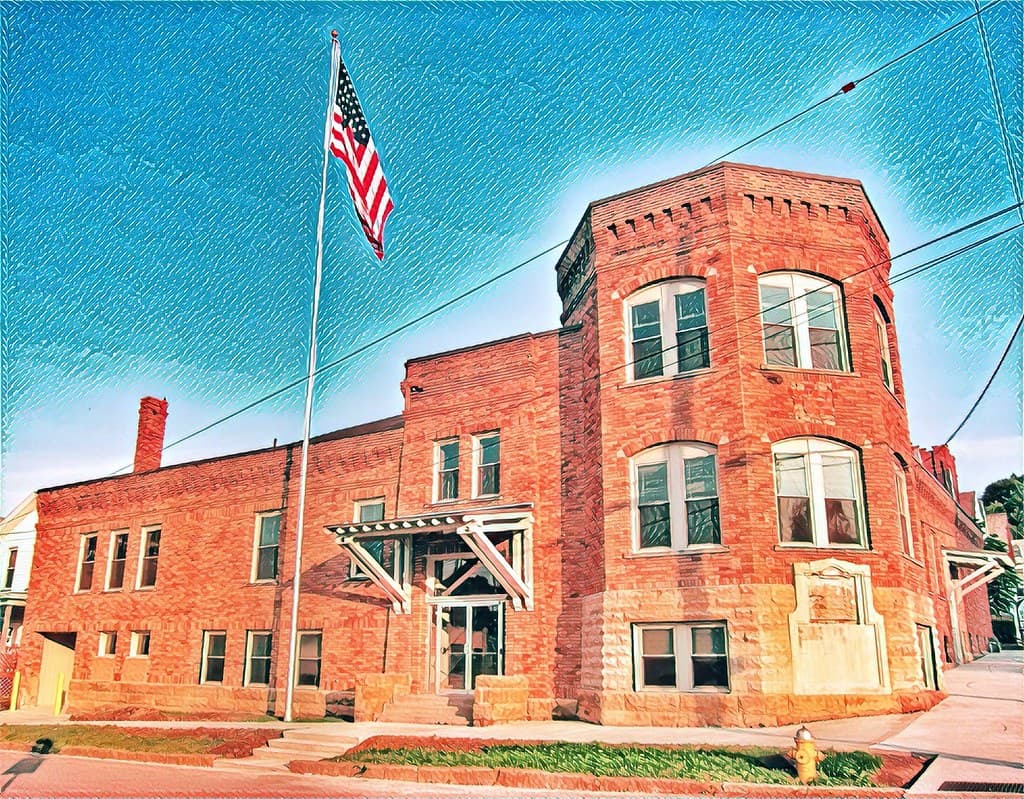 Pultneyville Ny ~ Pultneyville Armory  ~ Historic Building