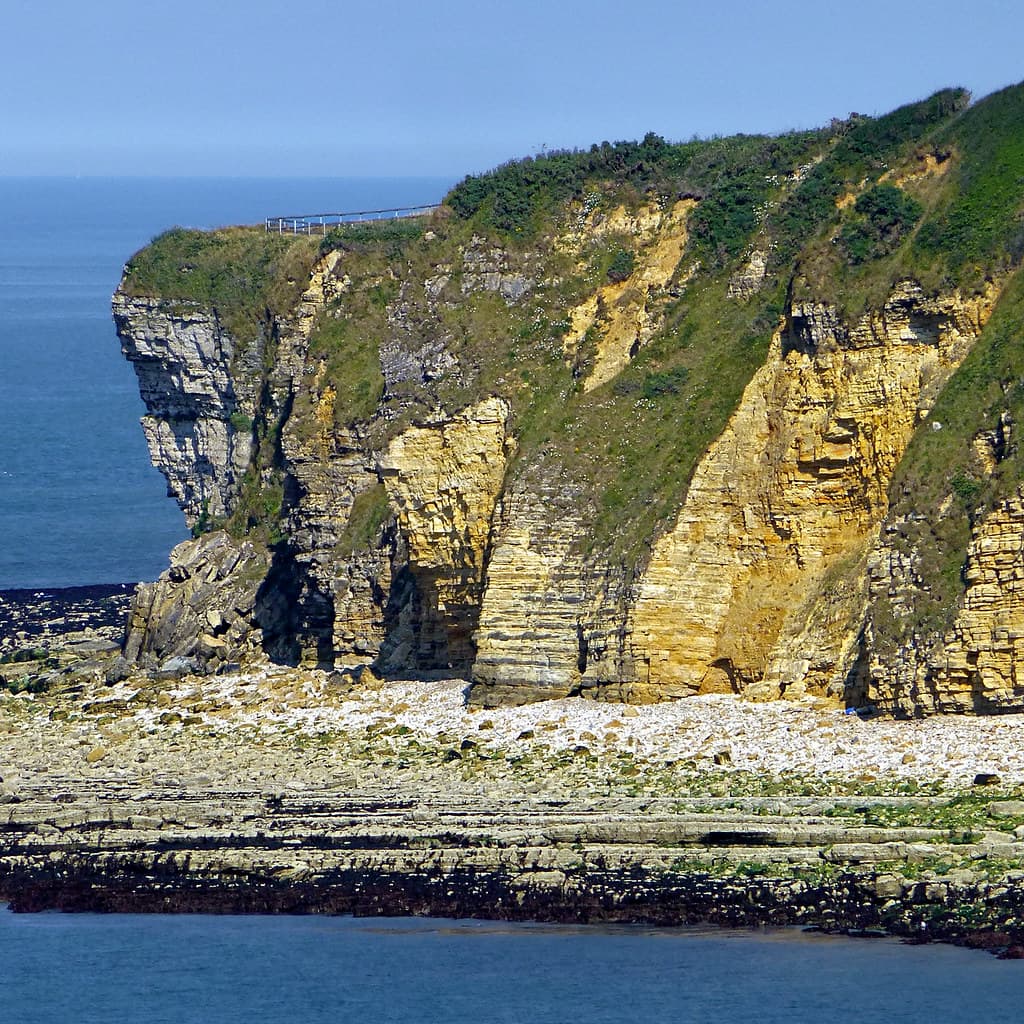 D-Day Cliffs, Normandy, France