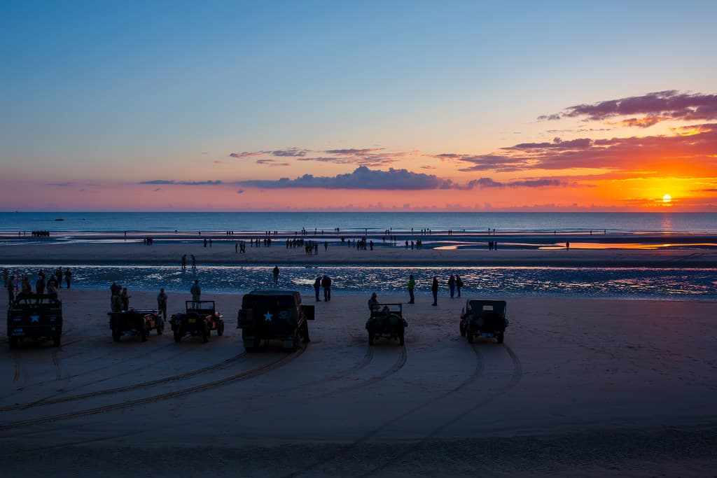 June 6, 6:39 2019. Omaha Beach
