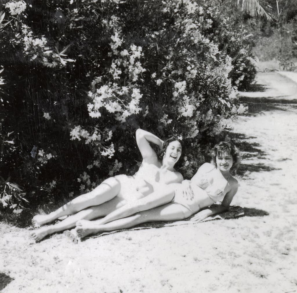 Long Island Sunbathers at Happy Bay
