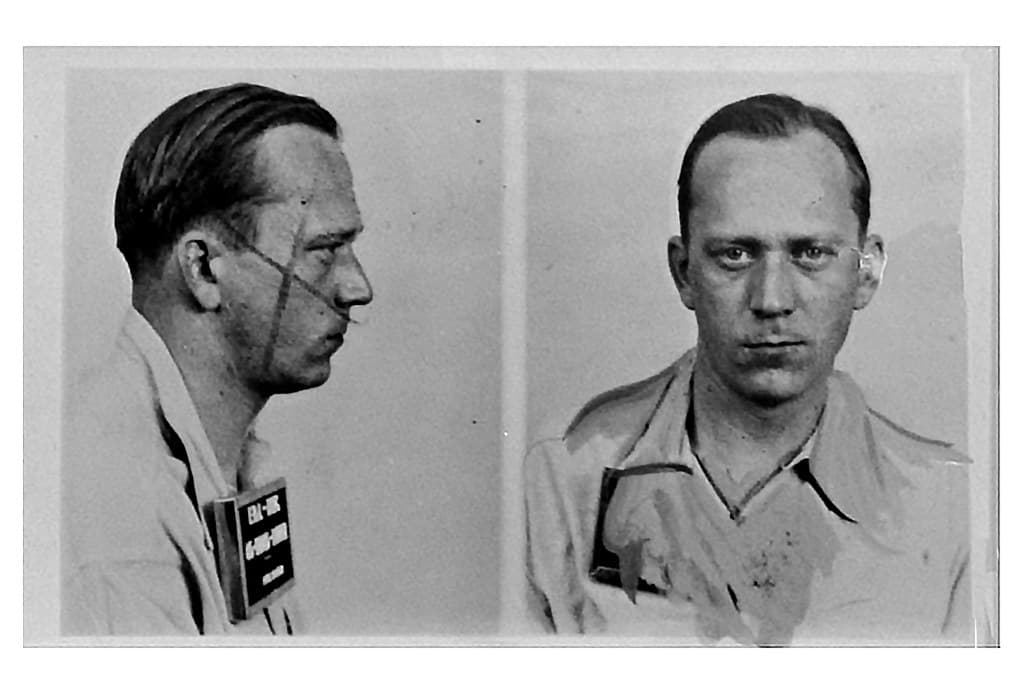 Nazi saboteur Heinck mugshot