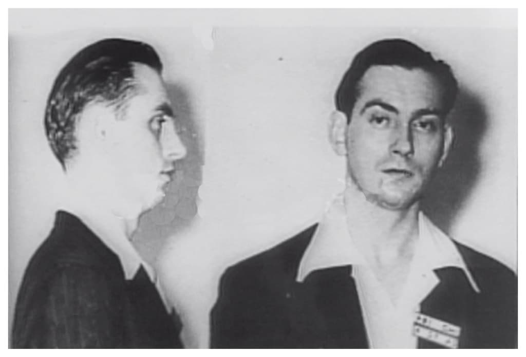 Nazi saboteur Neubauer mugshot: 1942