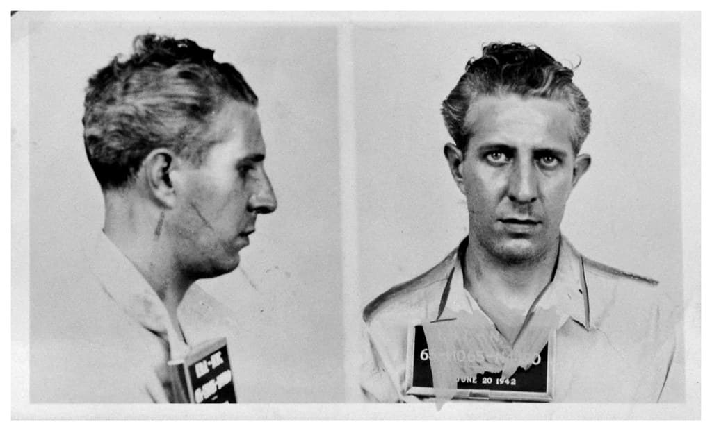 Nazi saboteur Quirin mugshot: 1942