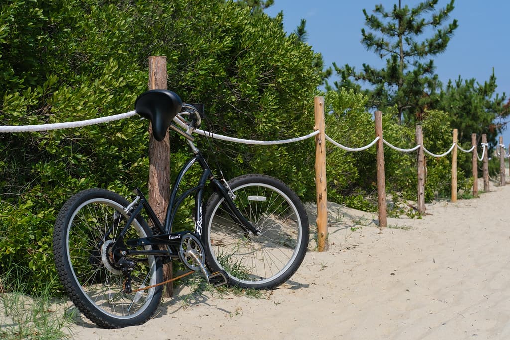 Broken Beach Bike at Fenwick Island, Delaware State Line
