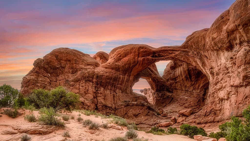 Arches National Park - Double Arch