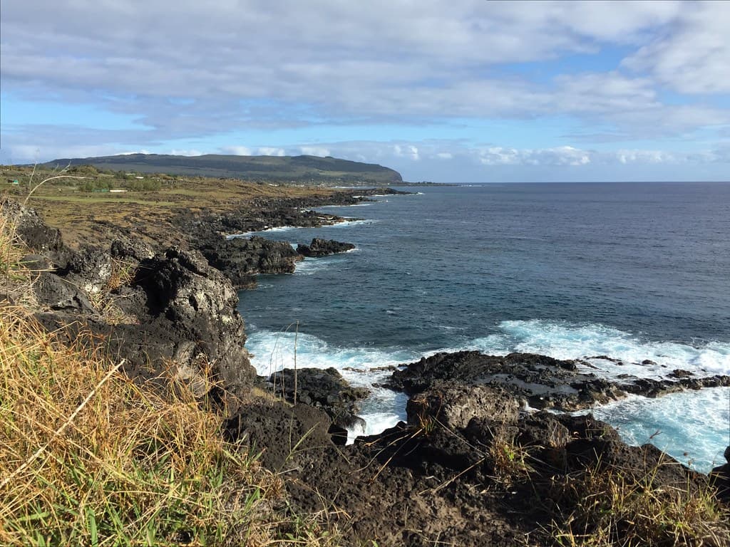 West Coast of Rapa Nui (Easter Island), Chile, Polynesia, Oceania.
