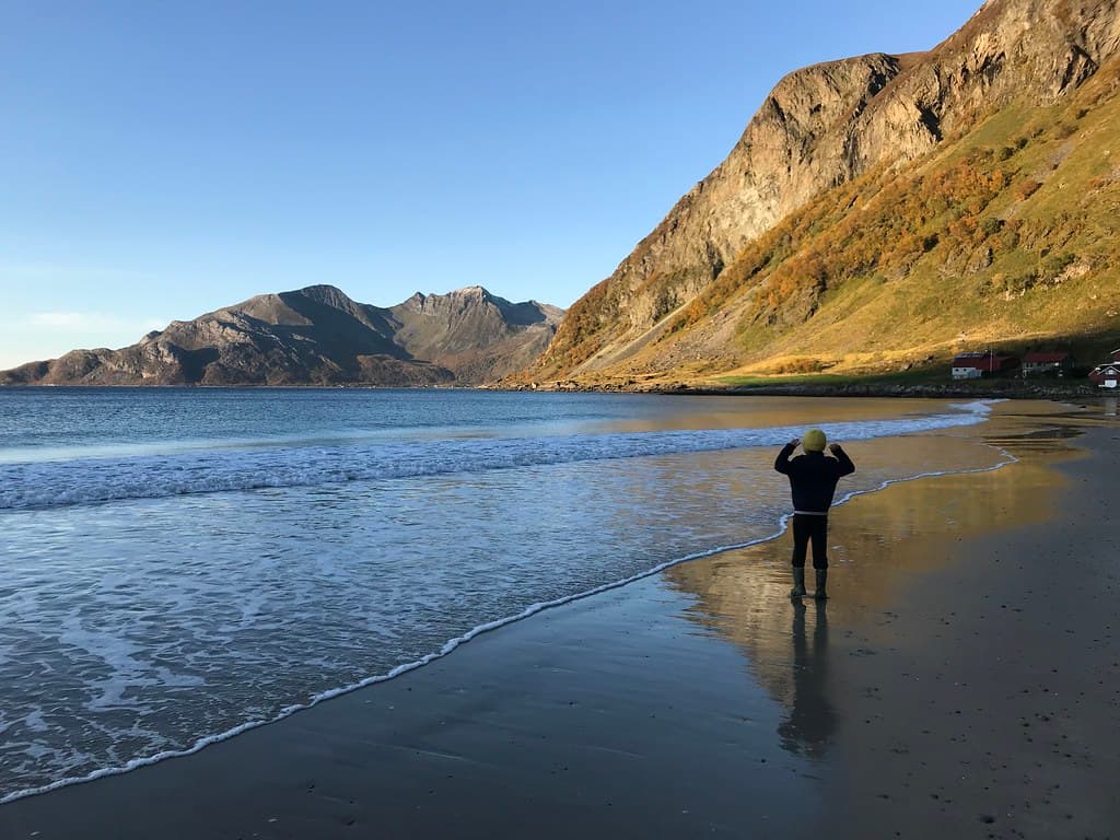 Skulsfjord Beach — photo by Harald Groven