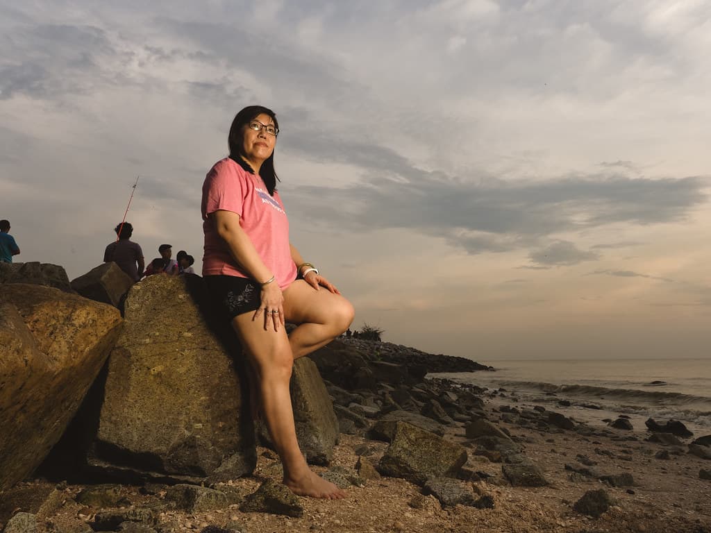 Pantai Remis.Agnes.Rock1