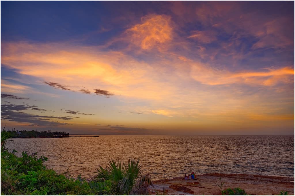 Twilight over Nightcliff Bay, Darwin Harbour, NT, Australia