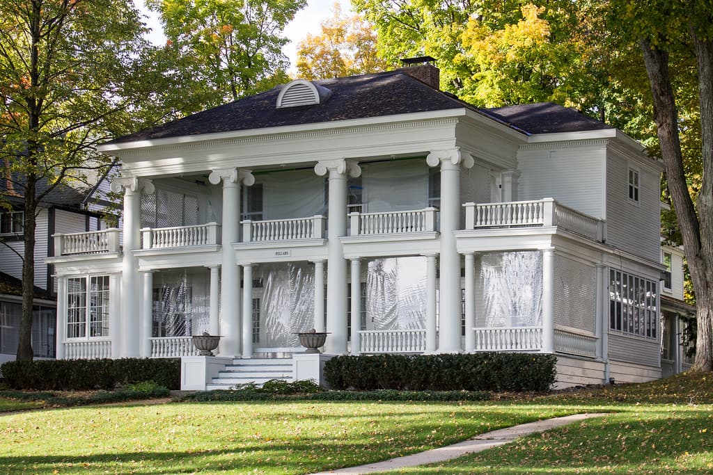 Pillars, Wequetonsing District, Harbor Springs, Michigan, United States