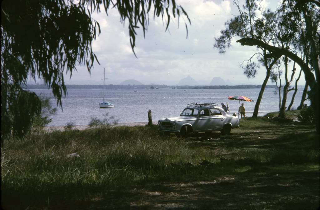 Pumicestone Passage, Bribie Island 1974