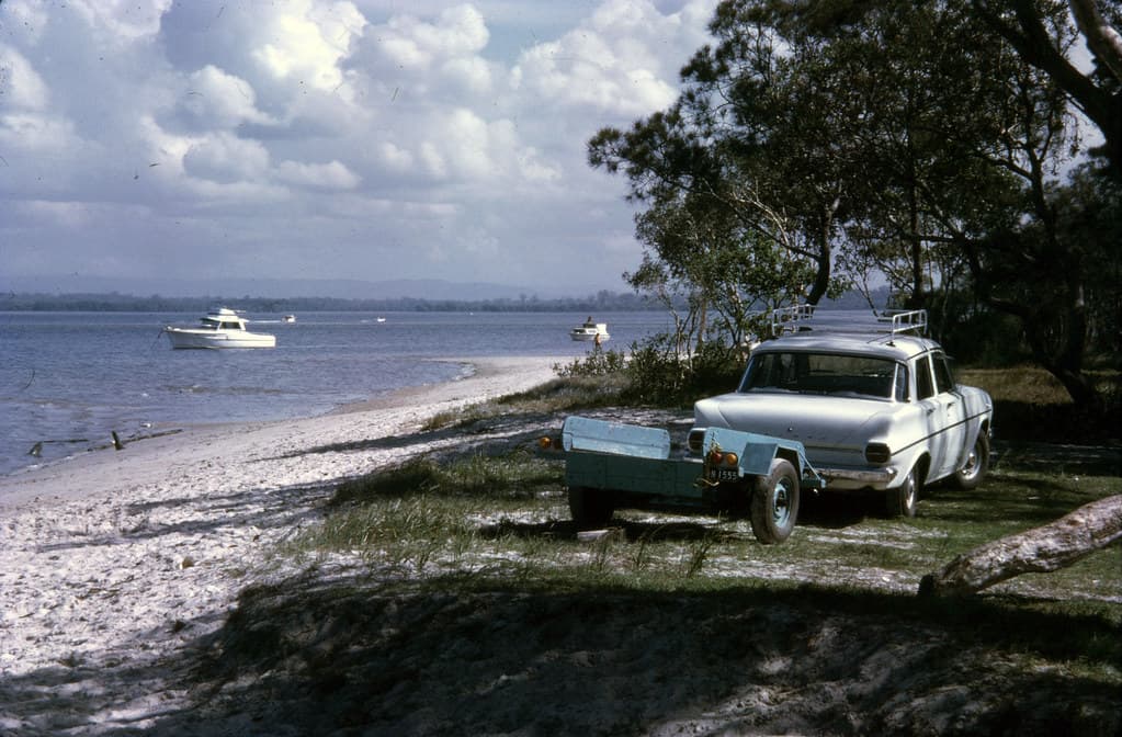 Pumicestone Passage, Bribie Island, 1974