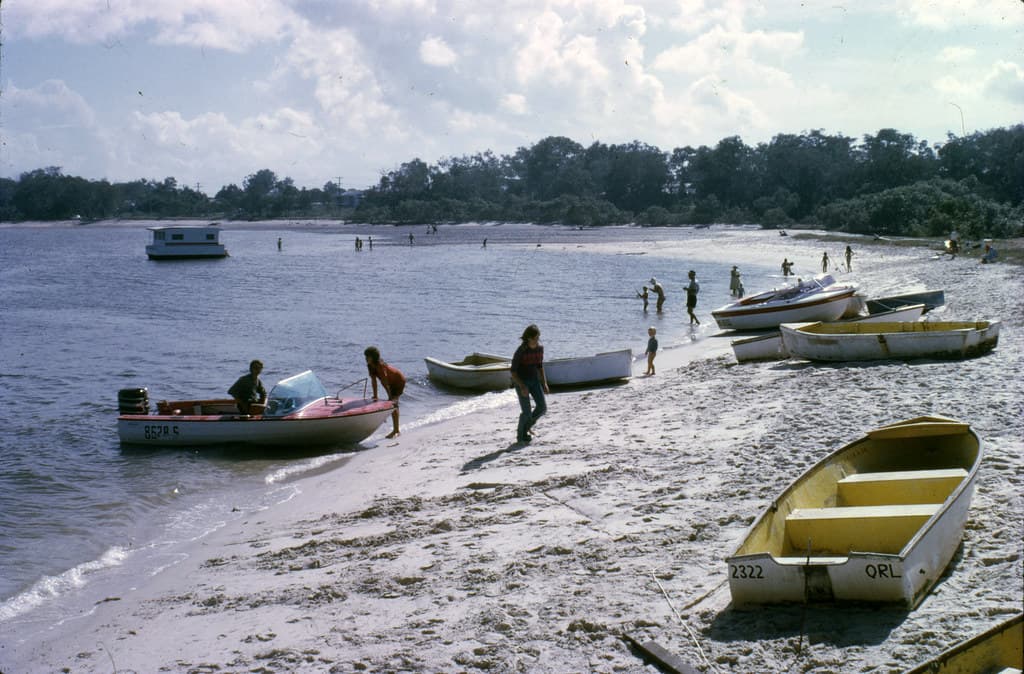 Bongaree, Bribie Island, 1974