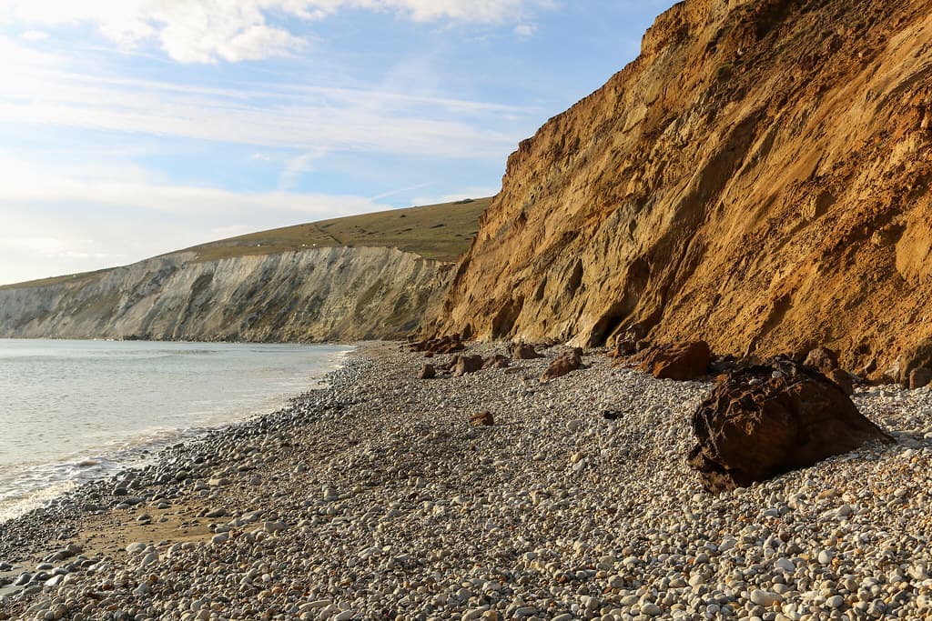 Bouldnor Beach