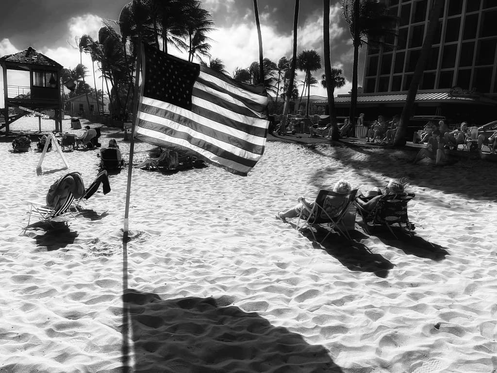 The Flag and the Sands