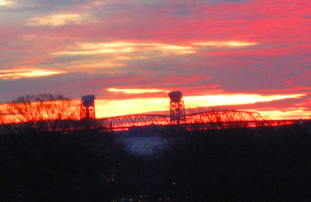 Marine Parkway Bridge at Dawn Jan 26, 2021