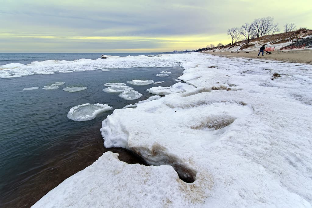 Marquette Park Beach — photo by Tom Gill.