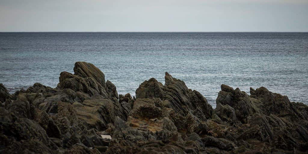 Rocks before Bass Strait, Sisters Beach, Tasmania-7