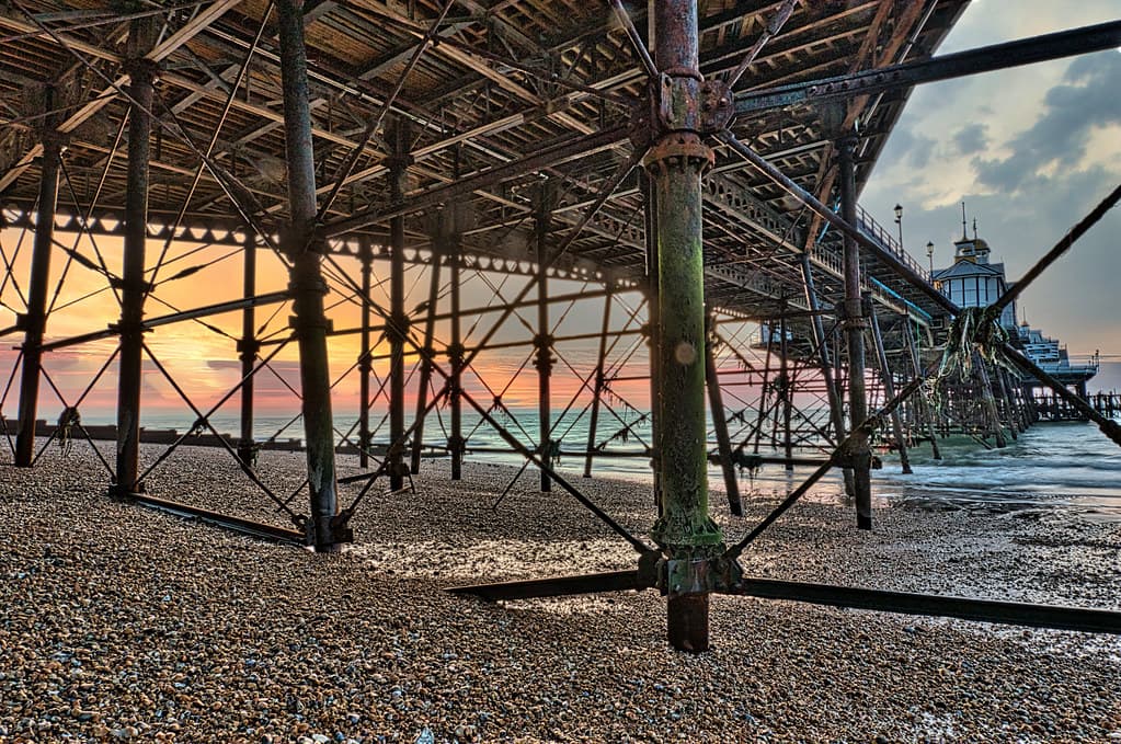 Eastbourne Beach — photo by Croydon Clicker