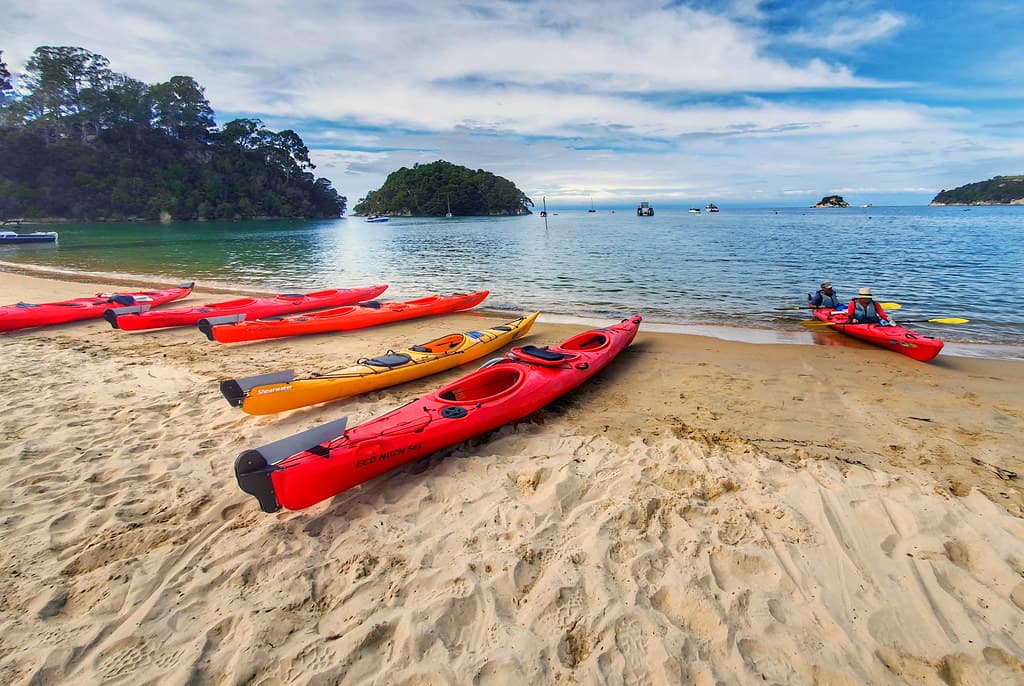 Little Kaiteriteri Beach — photo by Bernard Spragg
