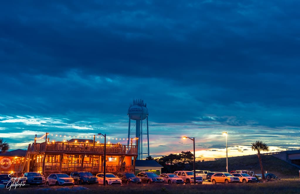 Dusk at Holden Beach, NC