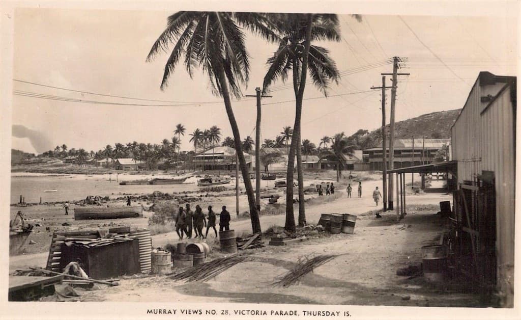 Victoria Parade, Thursday Island, Qld - circa 1940s