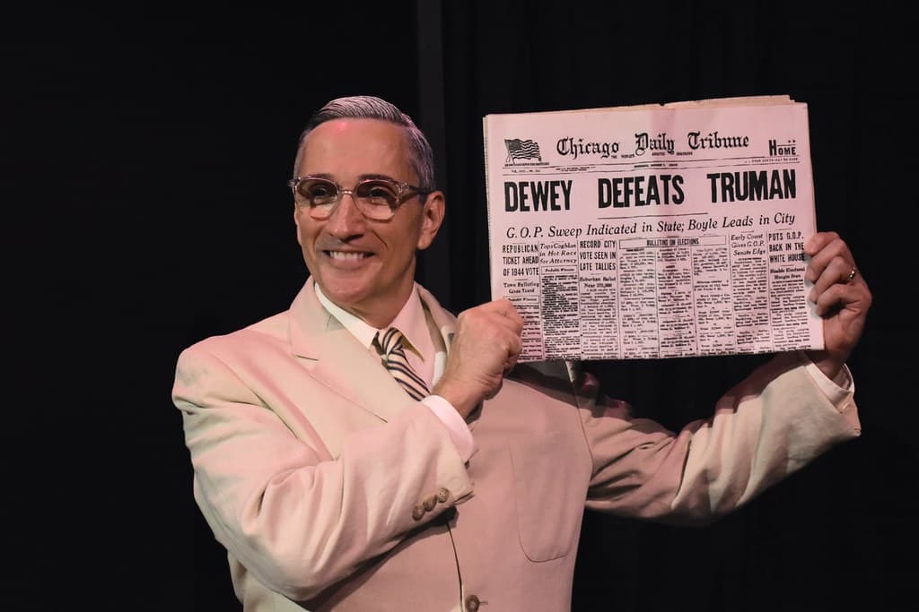 Clifton Truman Daniel portrays his grandfather President Harry S. Truman in ‘Give ’Em Hell, Harry!’ Oct. 10 in Cape May