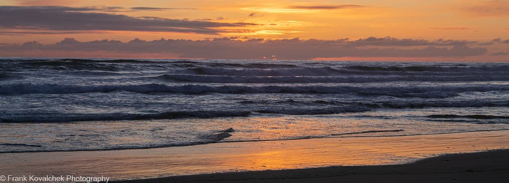 Sunset at Cape Lookout State Park, Oregon