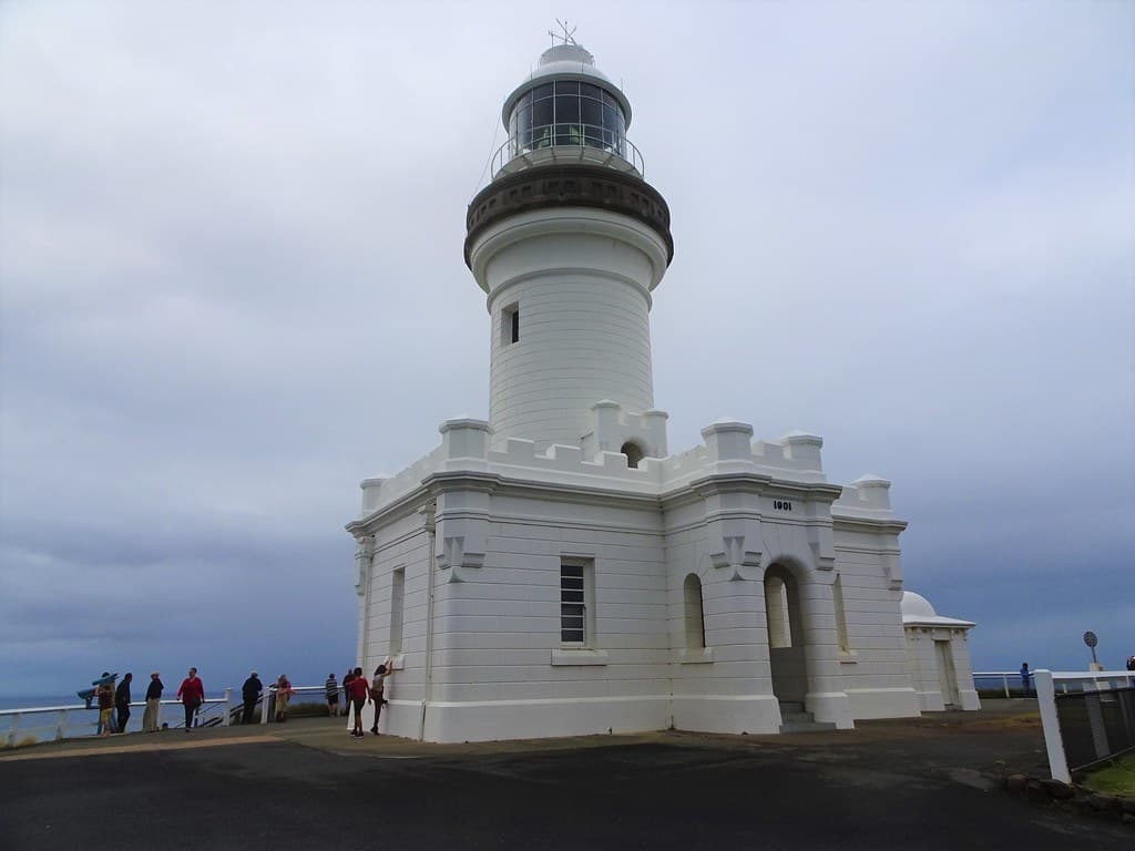 Byron Bay. NSW. The most easterly point of Australia. The lighthouse at Cape Byron.The Cape named by Captain James  Cook in 1770.