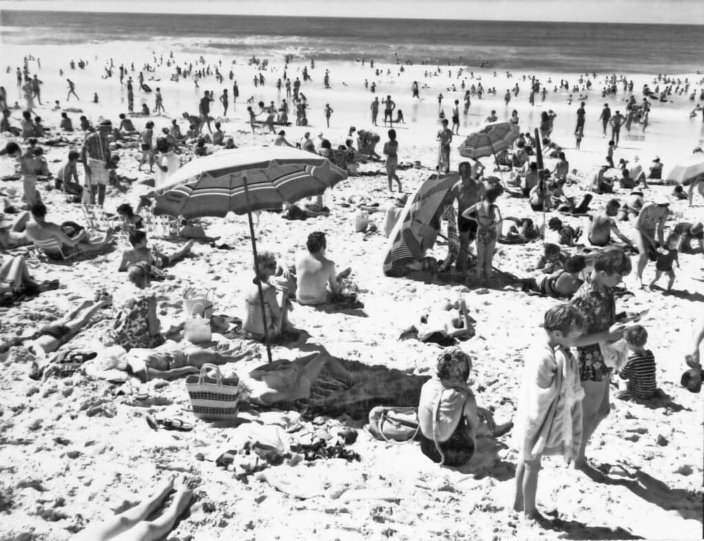 Surfers Paradise Beach, 1969