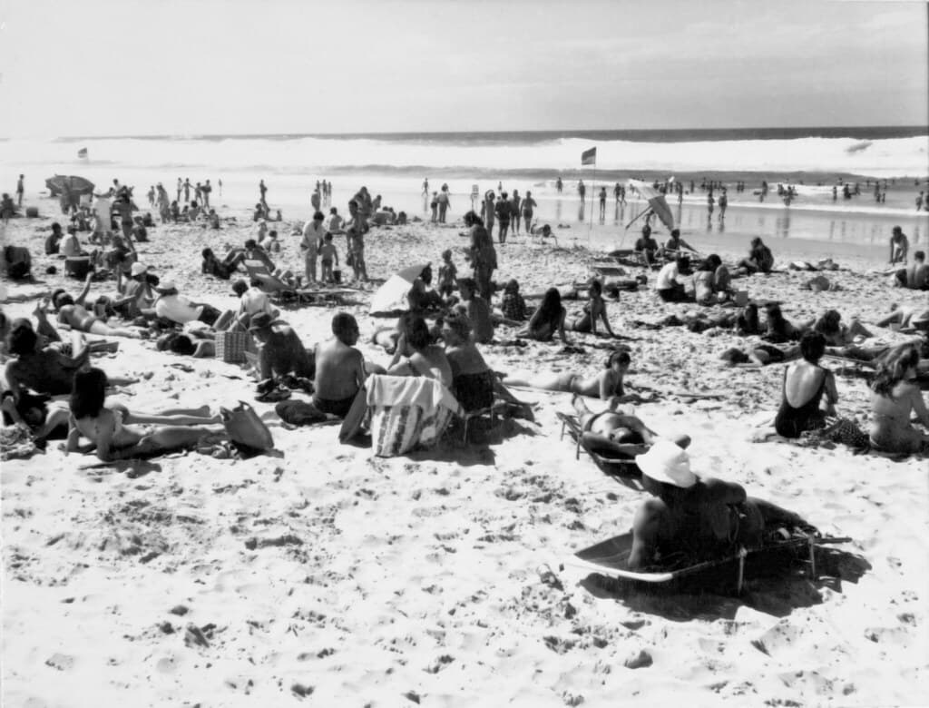Surfers Paradise Beach, 1969