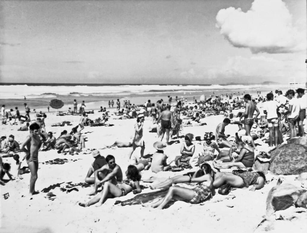 Surfers Paradise Beach, 1969