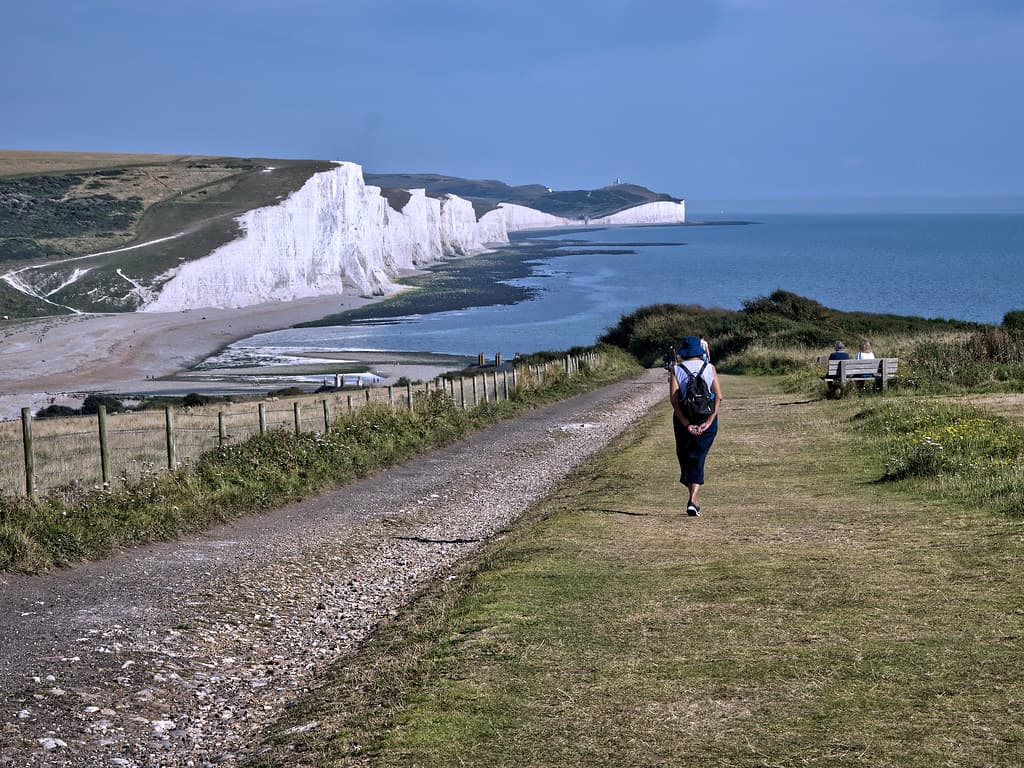 Cuckmere Haven Beach — photo by Croydon Clicker