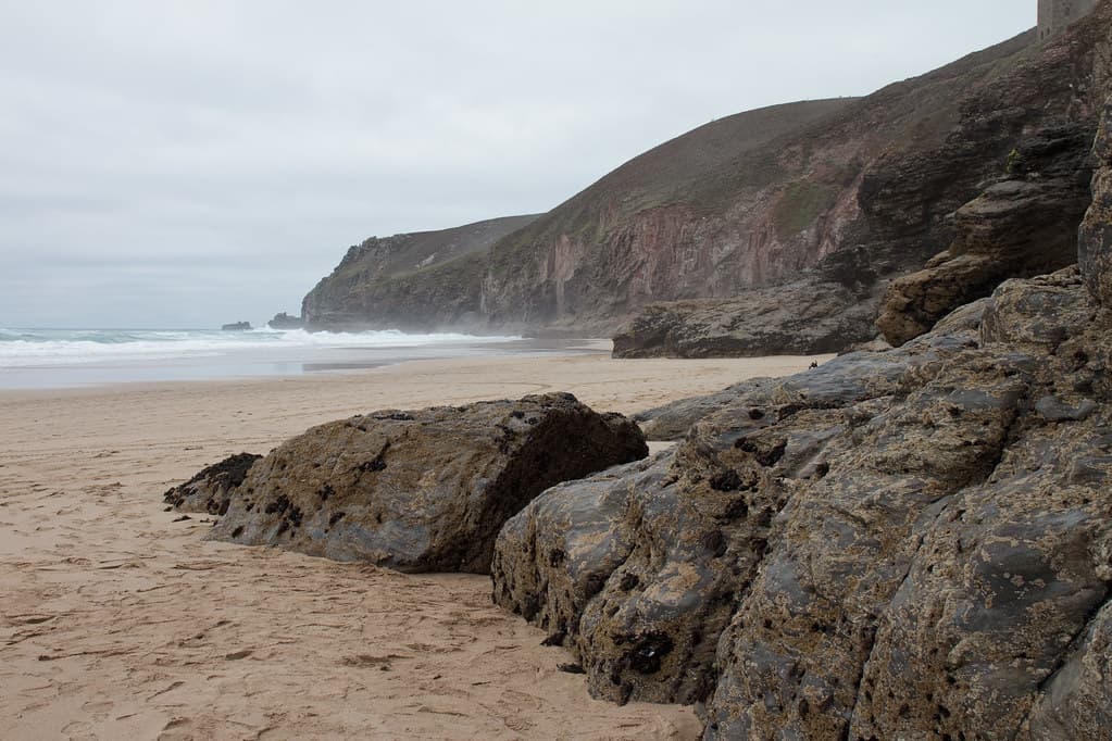 Trevaunance Cove — photo by Thorbard