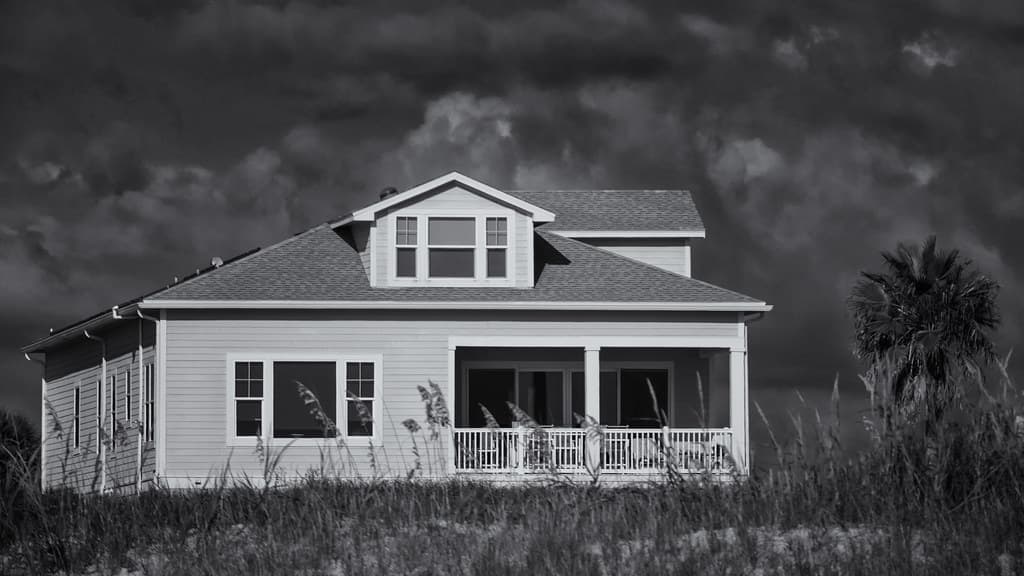 House on dunes