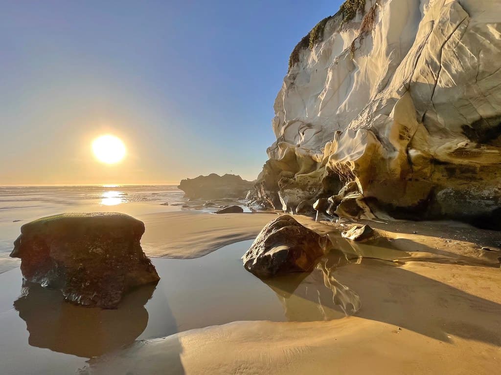 Low tide