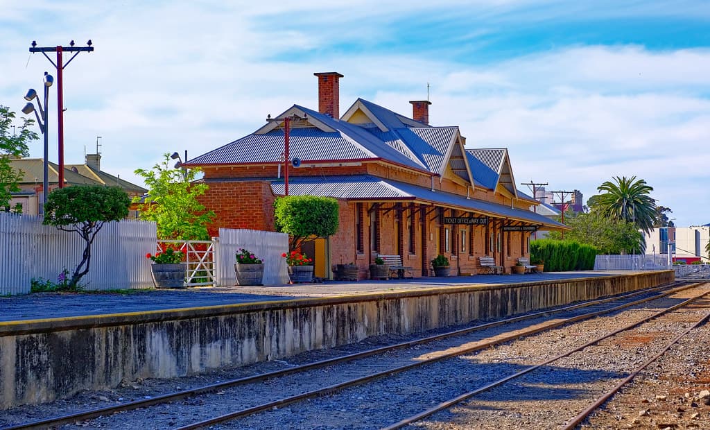 Victor Harbour Railway Station, Fleurieu Peninsula, South Australia