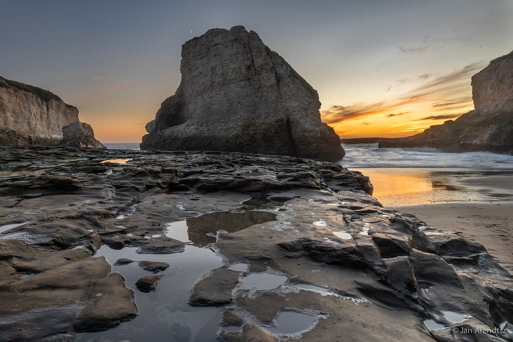 Tidepools at Sunset