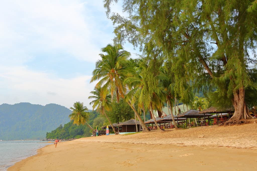Beach on Tioman Island, Malaysia