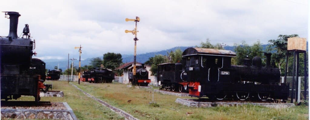 General View of Ambarawa station in 1988